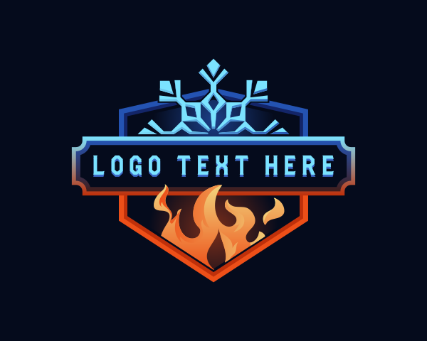 Fire logo example 2