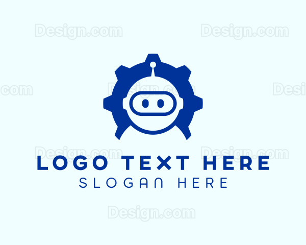 Gear Repair Robot Logo