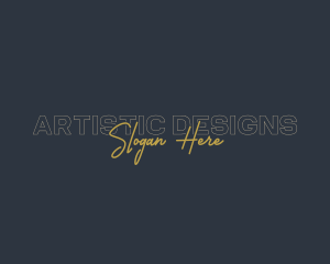 Generic Signature Business logo design