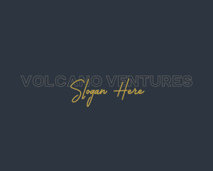 Generic Signature Business logo design