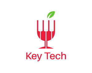 Wine Piano Keys logo
