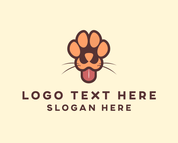 Tongue logo example 1