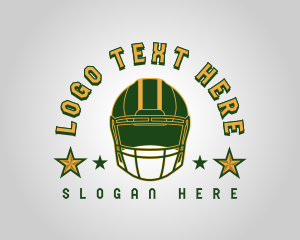 Football Star Helmet logo