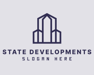 Building Property Developer logo design