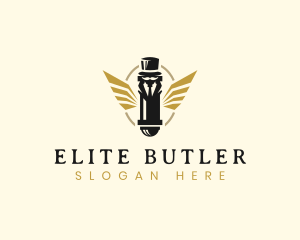 Butler Barbershop Grooming logo design