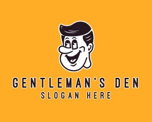 Funny Guy Character logo design