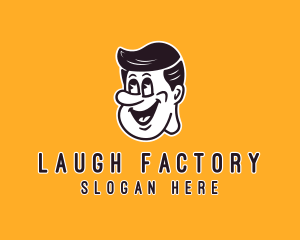 Funny Guy Character logo design
