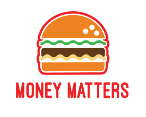 Fast Food Burger Logo