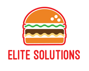 Fast Food Burger logo