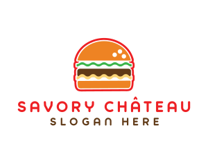 Fast Food Burger logo design