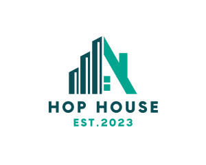 Skyscraper House Property  logo design