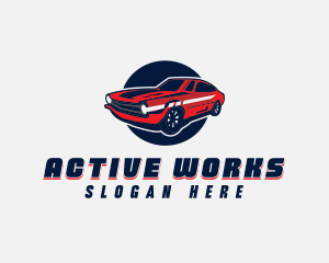 Automotive Car Transport logo design