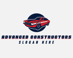 Automotive Car Transport logo design