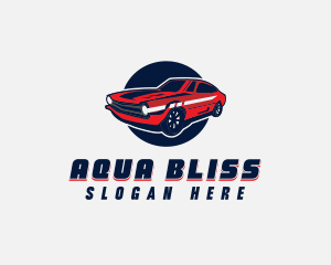 Automotive Car Transport logo design