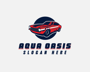 Automotive Car Transport logo design