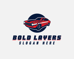 Automotive Car Transport logo design