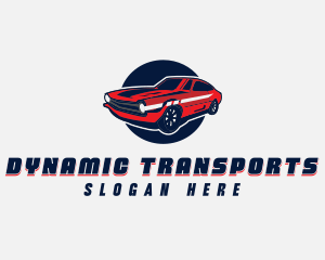 Automotive Car Transport logo design