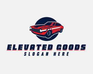 Automotive Car Transport logo design