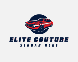 Automotive Car Transport logo design