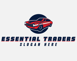 Automotive Car Transport logo design