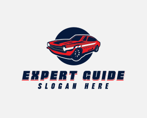 Automotive Car Transport logo design