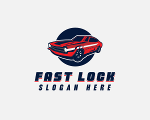 Automotive Car Transport logo design