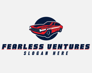 Automotive Car Transport logo design