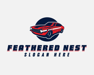 Automotive Car Transport logo design