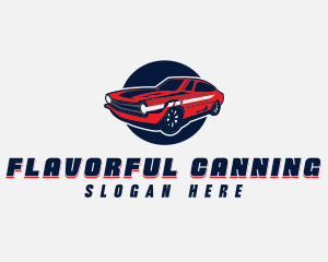 Automotive Car Transport logo design