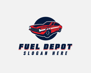 Automotive Car Transport logo design