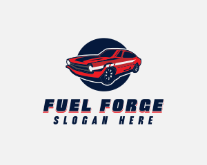 Automotive Car Transport logo design