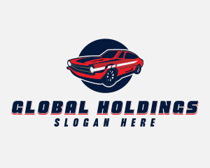 Automotive Car Transport logo design