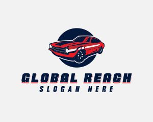 Automotive Car Transport logo design