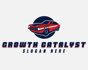 Automotive Car Transport logo design