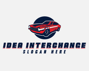 Automotive Car Transport logo design