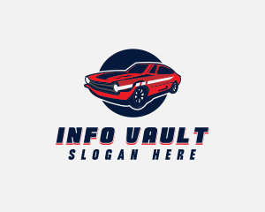 Automotive Car Transport logo design