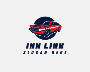 Automotive Car Transport logo design