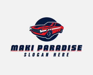 Automotive Car Transport logo design