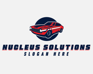 Automotive Car Transport logo design