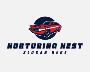 Automotive Car Transport logo design