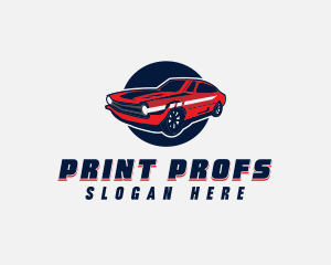 Automotive Car Transport logo design