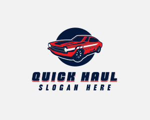 Automotive Car Transport logo design