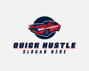 Automotive Car Transport logo design