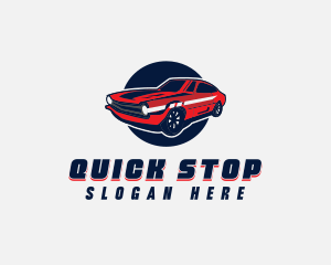 Automotive Car Transport logo design