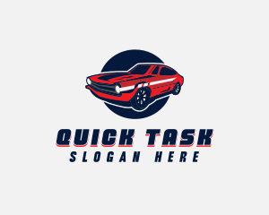 Automotive Car Transport logo design