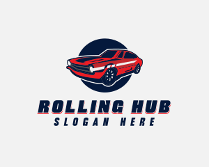 Automotive Car Transport logo design