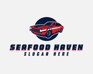 Automotive Car Transport logo design