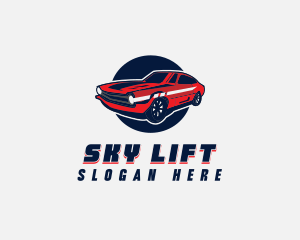 Automotive Car Transport logo design