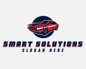 Automotive Car Transport logo design