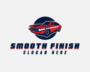 Automotive Car Transport logo design